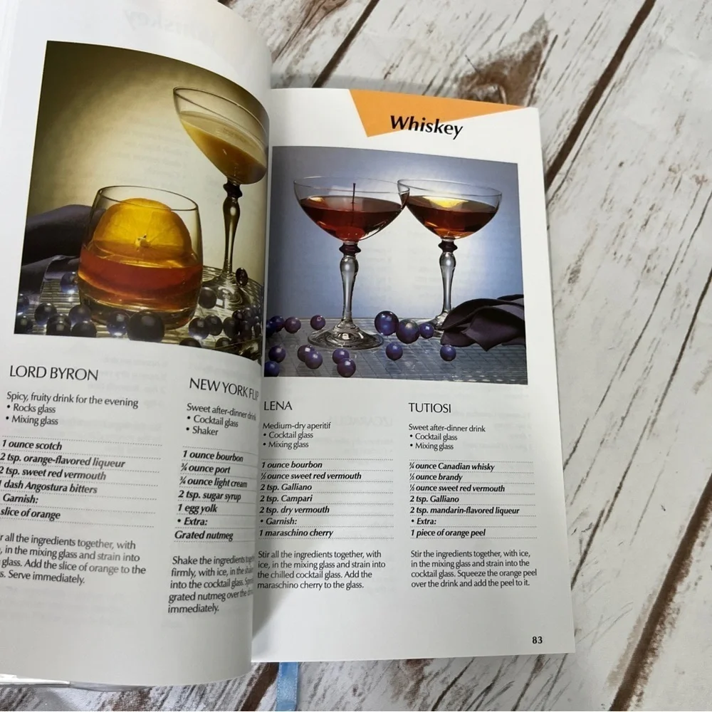 Bartenders Guide‎ Book Drink Cocktail Recipes